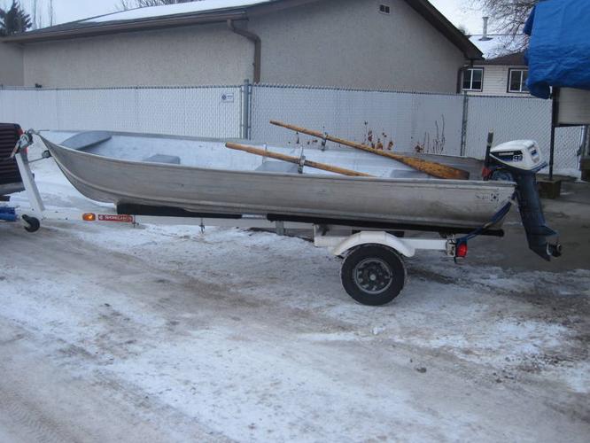 14 Ft. Aluminum Boat for sale in Edmonton, Alberta - Used boats for ...