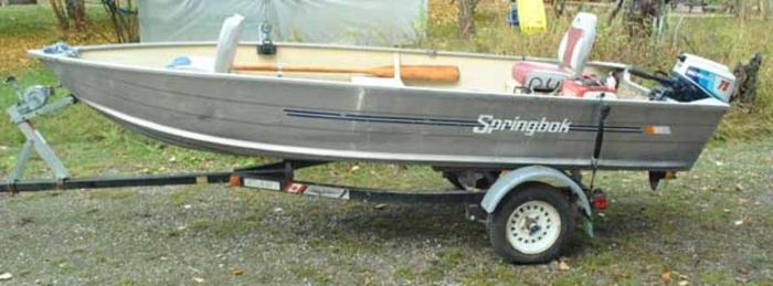 ... Springbok Aluminum Boat Package for sale in Jaffray, British Columbia
