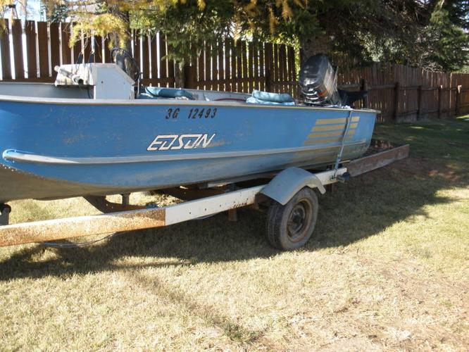 17ft. aluminum edson boat for sale for sale in Prince Albert ...