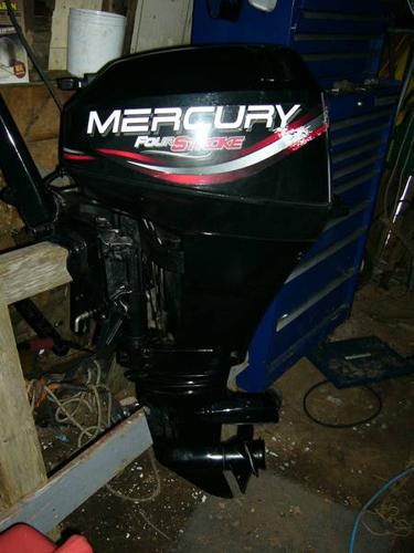 15 hp MERCURY FOUR STROKE SHORT SHAFT