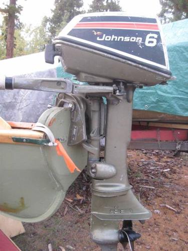 6 HP Johnson Outboard