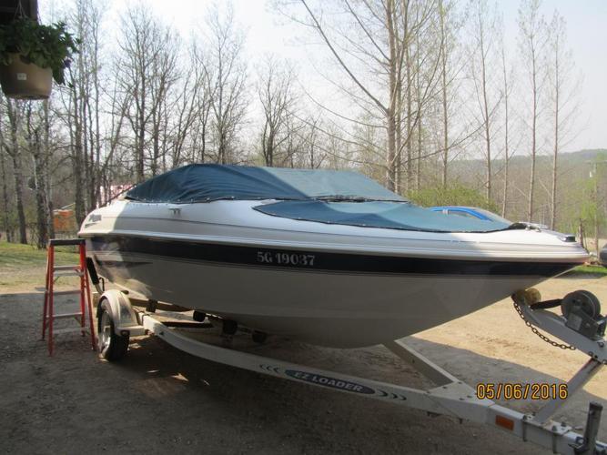 Larson 18.5 boat, motor, trailer