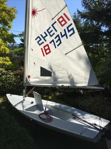 laser sailboat for sale bc