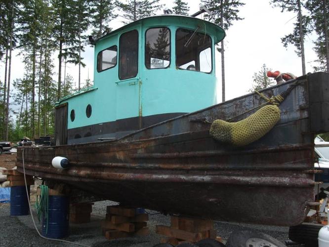 tug boat 32' 671 detroit diesel