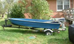 Selling a little fishing boat or duck boat, centre seat flips up for storage. Doesn"t leak. Boat only,no trailer,no motor.
Anchor and some seats.$200obo
Kingston
613 483 8344