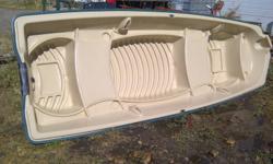 12 ft Polyethelene John Boat thats just a year and a half old. Come's with an Evenrude 9.9 motor.  All is in amazing shape.  Only selling as i just don't get out enought to use it, as I've only used it probably 5 times since I've had it.  Also comes with