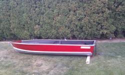 14 Foot Aluminum Prince Craft Fishing Boat, new paint, great shape.  $700.00 obo