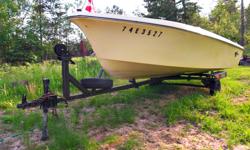 14 foot Crestliner fiberglass boat for sale.
It does not come with motor or trailer.
Located in Kazabazua Que.