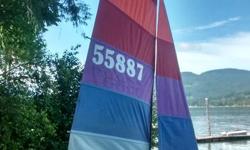 16 ft Hobie Cat located on Sproat Lake. Excellent condition with 2 trapeze harnesses. Always stored during winter. Ready to Sail!