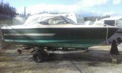 No motor, needs carpet, etc, has steering, includes trailer with papers.