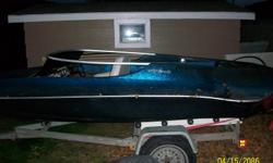 1982 Hydrostream ski boat for sale new passenger seat, newer tires, new lights and wiring on trailer with no rust, no leaks and solid transom.. Custom fitted storage cover comes with boat. I am now selling the boat and trailer, (no motor) for $800.00, I