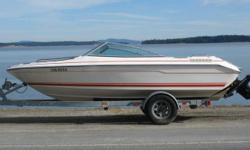1992 18' Sea Ray Bow Rider. 4.3 L Mercury Inboard/Outboard Motor. Excellent condition. No rips or tears in the leather upholstery. Has full and partial bimini covers (no rips or tears). Also cover for the bow seating area. Additional pictures will be