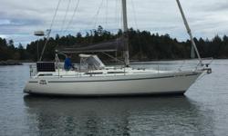 Whether it's coastal or offshore sailing or even live-aboard, "Ursa Major" Moody 346 is setup for comfortable cruising and living. Equipped with electric winches, solar panels, cabin heating & tender she's ready to take out. This well appointed and