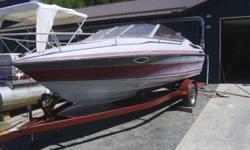 1989 Maxum 19 ' powered by a Mercruiser 3.0 litre on a trailer, covers, this is a great fishing or pleasure boat. asking $4,495.00  call  705 286 6862