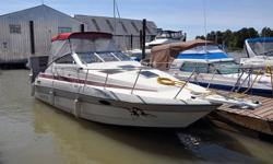 PRICE REDUCED FOR QUICK SALE !  All reasonable offers considered.
Good condition.  Marine survey Sept 2008 rated "Above Average"
Fibreglass hull
Mercruiser 5.7 litre V8 gas inboard engine to Mercruiser Alpha I sterndrive.  Engine in perfect condition