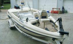 WINTER SPECIAL - 1999 Glastron GS180 18 ft. with 2001 150 HP Evinrude and Shorelander trailer, runs great.(max for this boat) The boat has about 362 hrs on it. Will hit 55mph. Built in charger, Live well, 4ft Walker tournament series electric downrigger