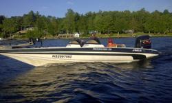 For Sale -  1999 Javelin Renegade 20 bass boat with 1999 225hp Evinrude Ficht
Asking price is: $9995
2009 - installed new tachometer
2009 - installed new trolling motor batteries
2010 - installed new carpet
2010 - installed new keel guard
2010 - installed