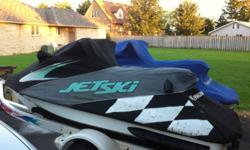 Selling one 2001 jet-ski with 49hrs in excellent condition and one 2003 jet-ski with 24hrs on it . Also excellent condition . With a shorelander pwc double trailer. Both have own covers and safety equip . The skis are very fast and will reach 67-68 mph on