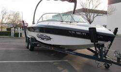 2001 Ski Centurion Elite V-Drive 21' ski/wakeboarding boat in good working condition. The engine is a V8 Mercruiser fuel injected 350HP, has a fold-down tower with four speakers, cd player, swim platform, and a double axle trailer. This boat is for you if