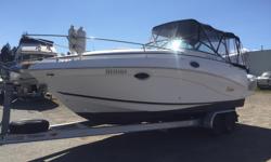 2003 Rinker 250 Fiesta Vee for sale
Very clean and fully loaded. top quality interior, full bathroom with shower, shore power, fully enclosed canvas in excellent condition. 5.0L MPI mercruiser engine, with bravo III outdrive. Kenwood stereo system, garmin