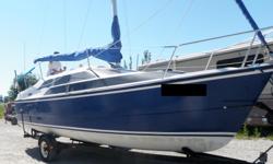 2004 MacGregor 26M Blue Hull
Upgrades and Added Equipment:
Engine:
1 2004 Honda BF50A 50HP
Rebuilt by Honda Aug 2018
Warranty until Feb 2019
Less than 10 hrs
3 & 4 Blade Prop
4 6 gal fuel tanks (24 gal total)
Deck & Hardware:
1 150% Genoa
1 105% Jib
1 CDI