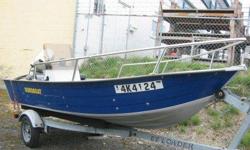 One owner vessel purchased new from Sherwood Marine. It has a low hour Honda 20 with power tilt, a Humminbird fish finder , and a galvanized EZ Loader trailer.
For more information or to arrange viewing, please call Roger @ 250-744-7472.