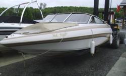 2005 Tempest 18' bowrider, full convertable top with bow cover, stereo, power steering, powered by a 4.3 litre (190 hp) Merccruiser , this is a great family boat with lots of power.  No Trailer  $8,995.00  call 705 286 6862