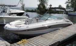 Year : 20O6 Make : CROWNLINE Model : 240 DECK Motor : MERC HP : 350 MAG BRAVO 3 Price : $29,900 Comments : This boat only has 30 hrs on "New Engine" has complete covers and is currently in the water ready for a test run. Complete Details Call To-Day!