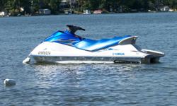 2007 Yamaha WaveRunner VX, 3-seater, 1052cc, 4-stroke engine. 110HP. 83 hours, runs and rides great. New LED lights on back of trailer, recent oil change and new spark plugs. Comes with aluminum Triton LXT trailer and fitted cover. $7000. Call (306)