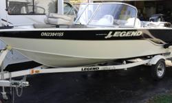 This boat is in excellent condition. Lowrance HDS-5 c/w Navionics chip, Minn Kota i-pilot wireless GPS trolling motor, 2 Scotty manual down riggers, live well, top and bow cover, travel cover, stereo system, 60 HP 4 stroke.