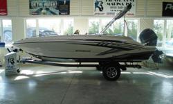 This 20' 1" deck boat has quickly become one of the most popular models in our line. While it is clearly built for fun, its thoughtfully engineered interior and abundant storage compartments throughout enable you to bring a whole group of friends and lots