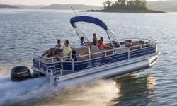 Boat, Motor, Trailer and Cover - All Included!
Industry-leading 10+Life? warranty
NMMAÂ® Certified
9'(2.74 m) color-keyed Bimini top w/LED courtesy lights & protective boot
Exclusive QuickLiftTM Bimini top deployment system, allowing 1 person to