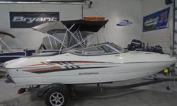 All Standard Features PLUS:
Volvo 4.3 200 V6
Orange Hull Graphic
Aft Filler Cushion and Seat
Twin Sport Buckets with Bolsters
Helm Seat Slider, Tilt Steering
Stainless Steel Hardware Package
Bow and Cockpit Covers
Seagrass Flooring
Bluetooth Stereo
Bimini