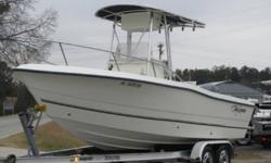 Price is $24,500 with 9.9 kicker or $23,000 without it. Also has a brand new full size fitted storage cover. 21.5Ft. Offshore Fishing Machine. Extra deep V. It is a 2005 Sea Boss 215 C/C, Yamaha 150- 4 stroke (296 Hours) Compression is 135-140 straight
