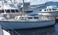 Great looking, ideal sailboat for day sailing or weekend getaway. 22 ft. Cirrus design manufactured by Wesley marine in the UK in 1969. one of the most popular sailboats at the time. Designed as a racer and family boat. Has Volvo Pentax MD1 inboard diesel