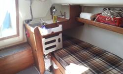 25' 1976 C&C in great condition, immaculately maintained. roller furling jib, 110% Genoa and a mainsail all included. 2003 Yamaha 4 stroke with low hours just serviced at parker marine. kept in fresh water, so low growth on hull. All you need to cruise