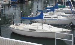10 foot zodiac included with this great daysailer with a retractable keel. It sleeps 3 to 4 people. It comes with a newer main, 3 different sized jibs, spinnaker, portable head, swim ladder, 9.9 long shaft evindrude electric start motor, and storage