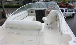 This is a great opportunity to own a affordable weekend, recreational powerboat. equipped with the economical 5.0 litre mercruiser, this boat will cruise quickly and not hurt the wallet. the boat has all the frills, microwave, hot/cold shower, two berths,