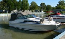 27' Sea Ray Sundancer with a 10' beam for sale well cared for and in mint condition. Please phone for details 519-354-6598.