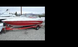 Beautiful family boat! Includes snap-in carpet, bow scuff-plate, and a digital depth-finder! Enjoy this boat THIS summer! Construction: Fiberglass Displacement Measure: 4.3 litres Engines: Single Engine Configuration: In/Out board (IOB) Fuel Type: Gas