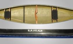 45 pound Carbon Fibre Kevlar H2O AdventurerCarbon fibre/ Kevlar construction with gel coat bottom.Great for day trips or longer.Has a shoe keel and less rocker, which increases its ability to go straight for beginners and casual canoeists.Beside some
