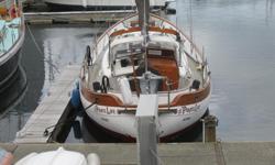Year: 1980
Location: Westport Marina
Hull Material: fiberglass
Engine/Fuel Type: Diesel
Designer: H.S. Ives
LOA: 48'
Beam: 12' 4"
Displacement: 27500 lbs.
Draft: 6'
Comments:
Built like a tank, the Hans Christian 38 Traditional oozes with the charm of a