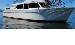 1974 pelagic trawler
671 Detroit Diesel all hours documented and maintained
Diesel fireplace
solar panels
24 volt battery system
Radar autopilot GPS weather plotter