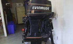 for sale is a 70 Evinrude with trim and tilt, long shaft, oil injected no controls. This motor runs but is being sold as a parts engine as there is no warrenty. Please no low balls as the gear case is worth it alone.The motor is located in Haliburton and