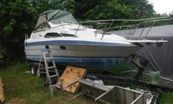 1989 Bayliner 24.5 sitting a few years 351 cobra leg fresh water cooled good trailer new tires wheel bearings.the boat is not running has no battery and is a project it's not in bad shape just been sitting around must go best offer its on saltspring