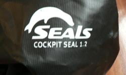 As new Seals kayak cockpit cover, mint. Size 1.2
There's a size chart on the Seals website.