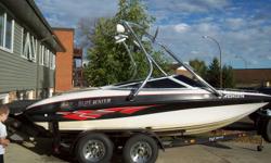Boat for sale or trade
 
Size: 19 1/2 feet
New motor in 2007
5L Volvo Pentera
225 hp
 
 
CD/Radio player
New 8" Tower Speakers & 600 watt amp
Taking offers at this time.