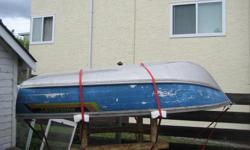 10' car top Harbercraft deep hull and 15 HP outboard