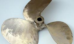 Bronze propeller (T-36 #1601) Left hand rotation 20" x 21 pitch 1.3/8 shaft.Good condition. $125.00