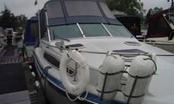 1988 cadorette 250, 5.7 omc, cobra drive.v-berth aft cabin,side dinette,fridge,stove,microwave,recent upgrade to galley.new sony stereo system,trailer included. 734-4895,welland